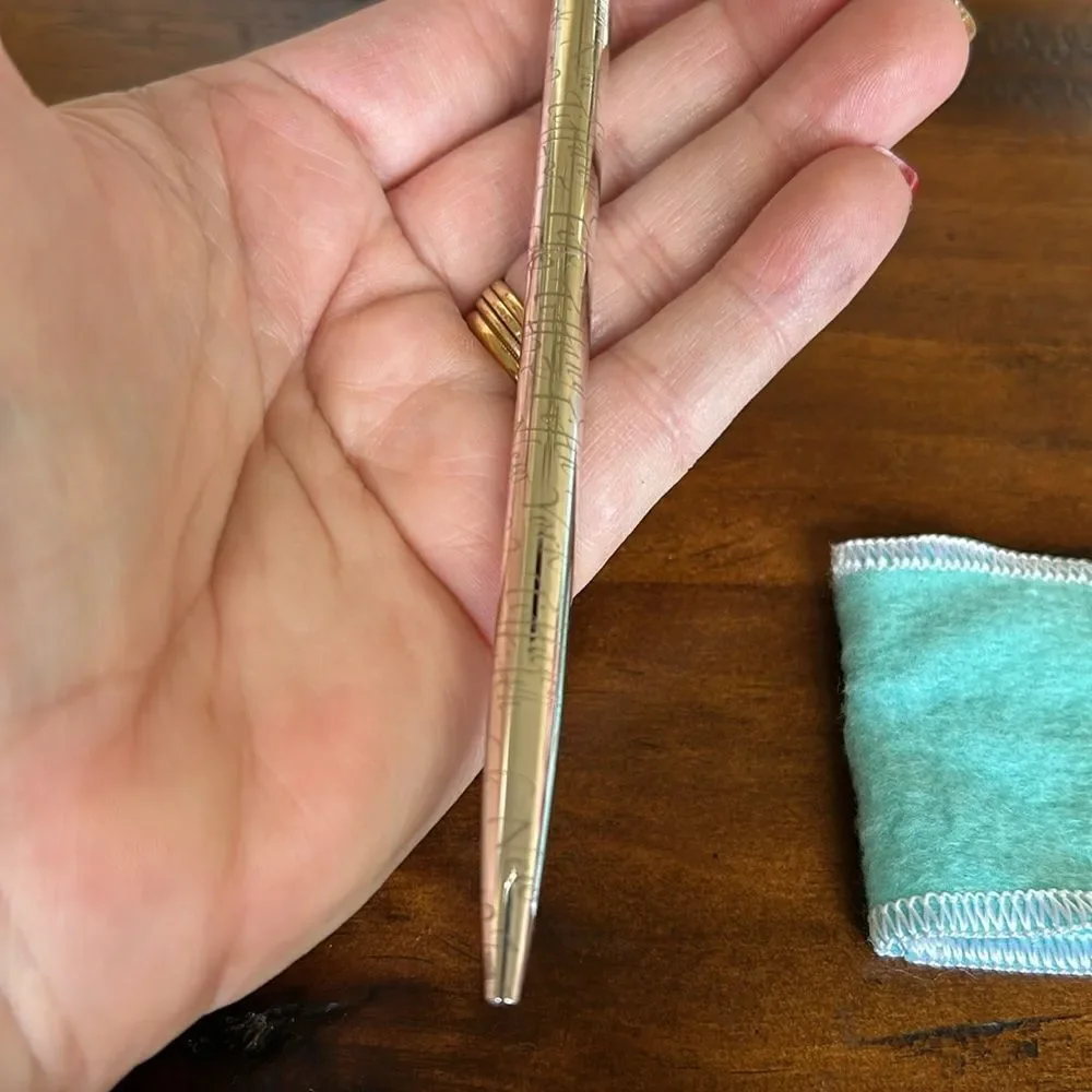 Tiffany & Co Ballpoint pen with original cloth case